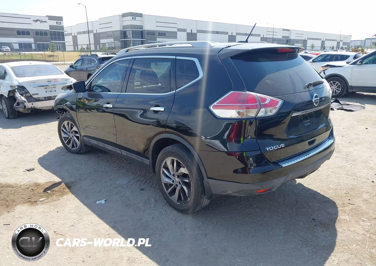 2015 Nissan Rogue Sl VIN:5N1AT2MV5FC812457 - 3