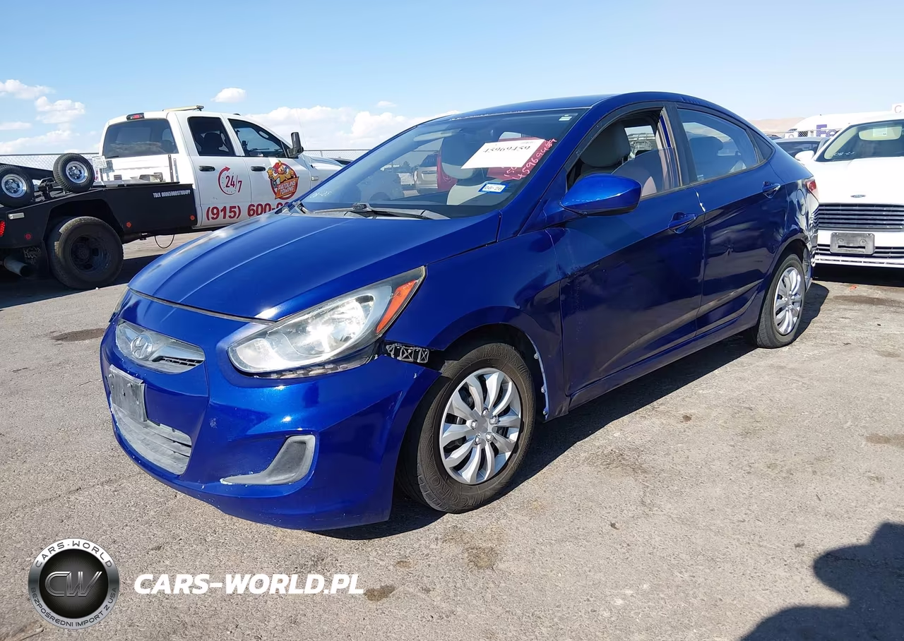 2014 Hyundai Accent Gls VIN:KMHCT4AE6EU681766 - 2
