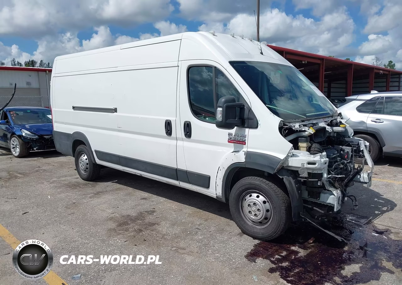 2021 Ram Promaster 3500 Cargo Van High Roof 159 Wb Ext