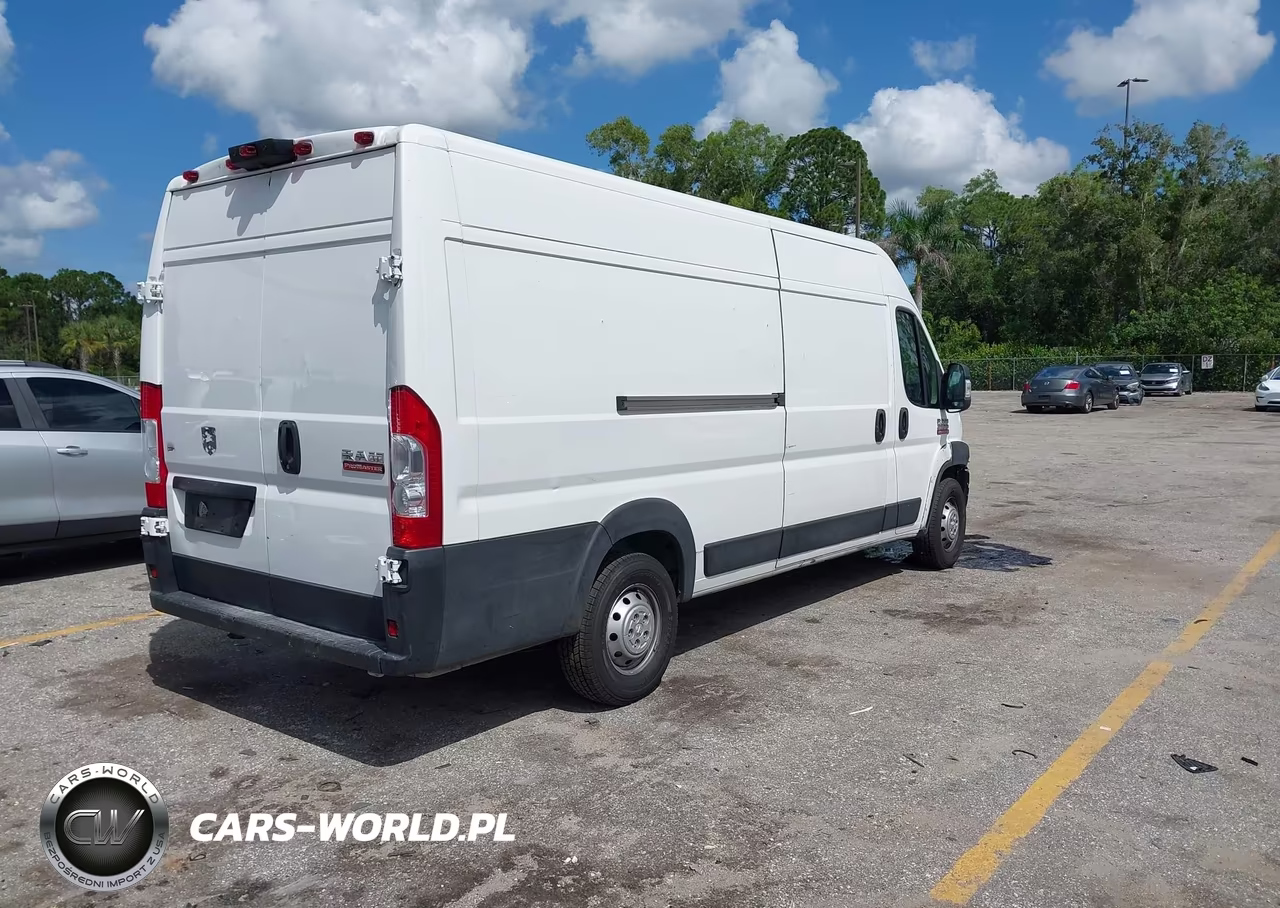 2021 Ram Promaster 3500 Cargo Van High Roof 159 Wb Ext VIN:3C6MRVJG7ME539087 - 4