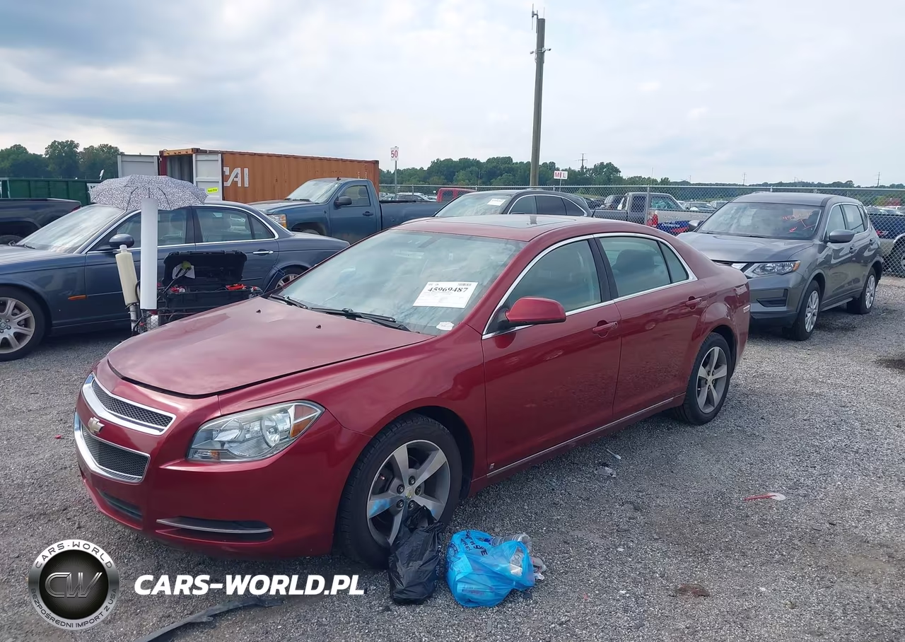 2009 Chevrolet Malibu Lt VIN:1G1ZJ57B49F195807 - 2