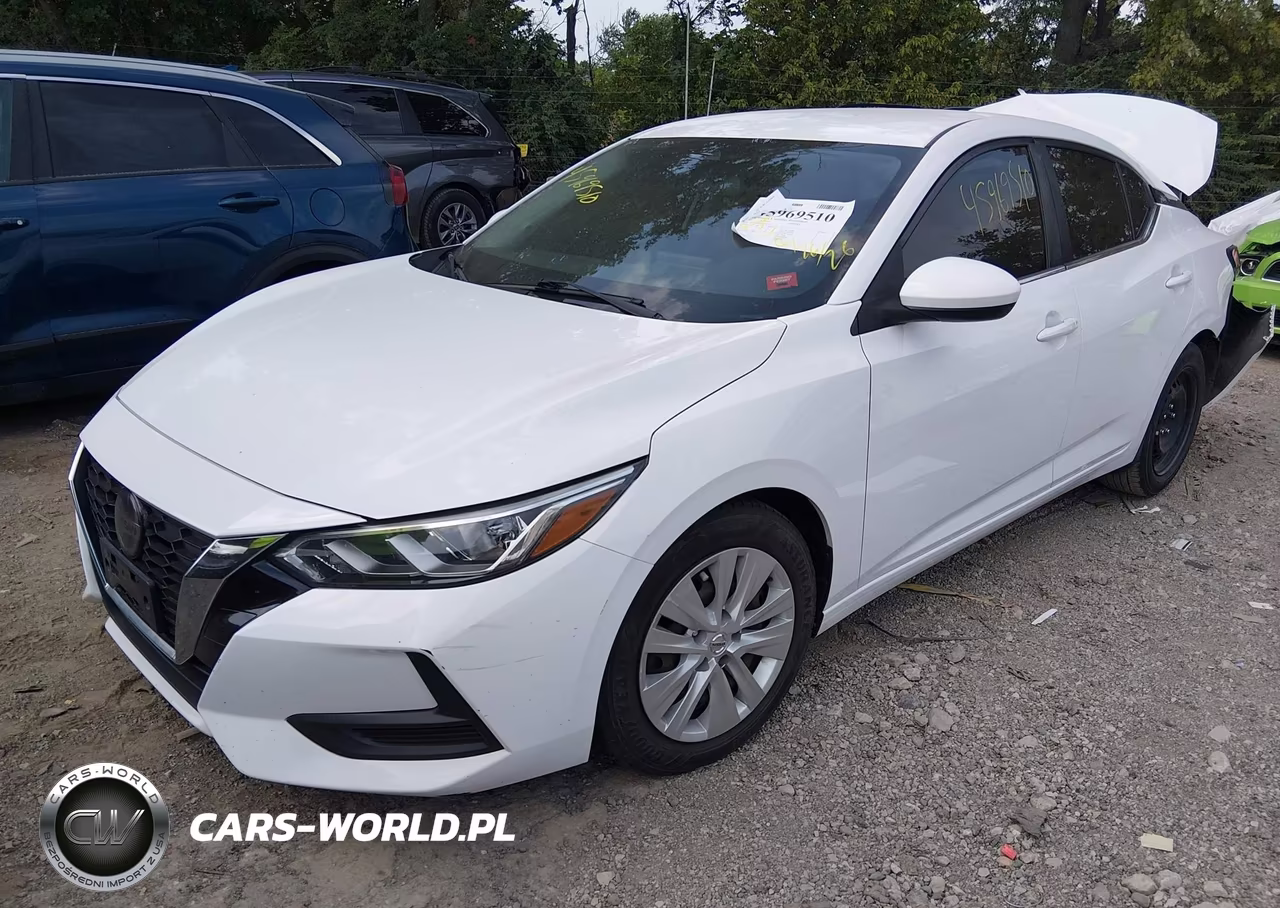 2021 Nissan Sentra S Xtronic Cvt VIN:3N1AB8BV0MY230013 - 2