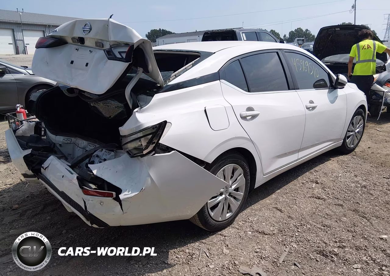 2021 Nissan Sentra S Xtronic Cvt VIN:3N1AB8BV0MY230013 - 4