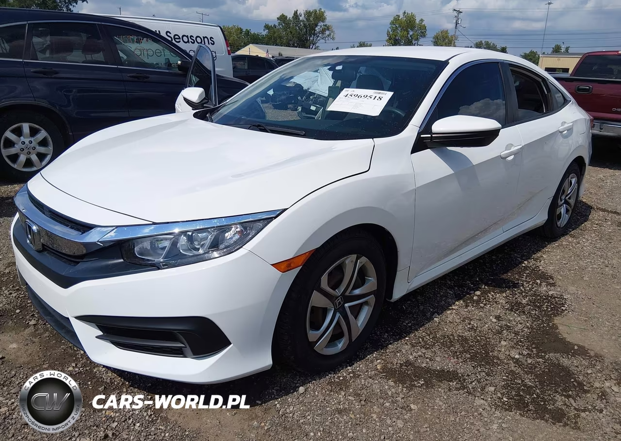 2017 Honda Civic Lx VIN:19XFC2F58HE200577 - 2