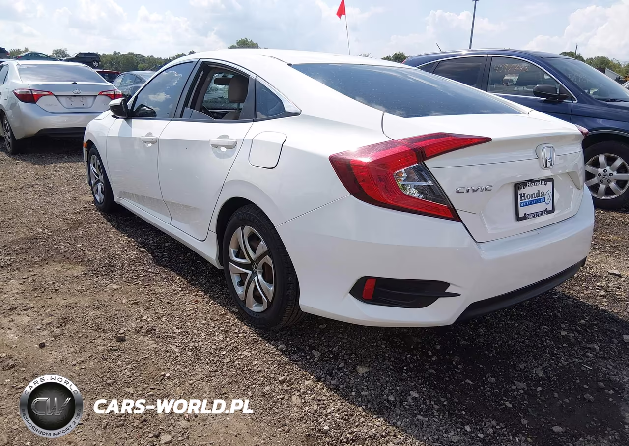 2017 Honda Civic Lx VIN:19XFC2F58HE200577 - 3
