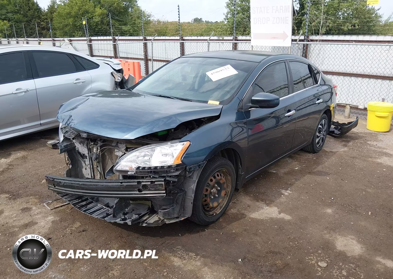 2013 Nissan Sentra Sv VIN:1N4AB7APXDN905962 - 2