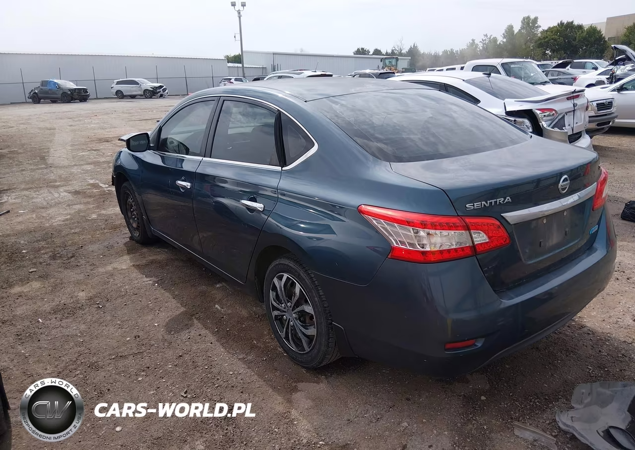 2013 Nissan Sentra Sv VIN:1N4AB7APXDN905962 - 3