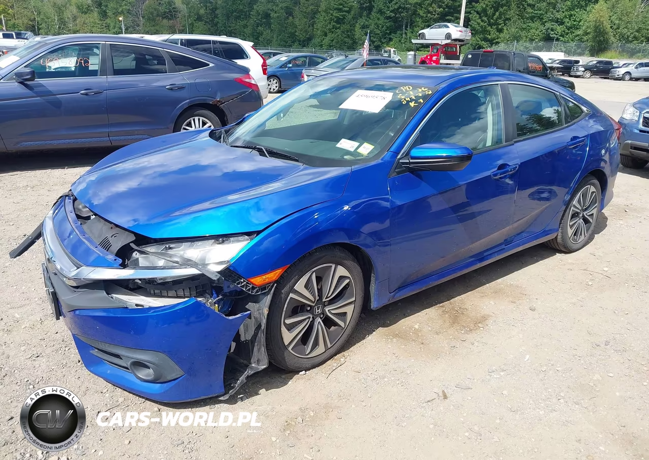2016 Honda Civic Ex-L VIN:2HGFC1F74GH643342 - 2