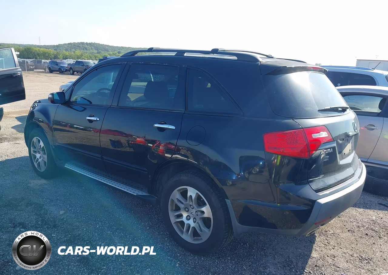 2008 Acura Mdx Technology Package VIN:2HNYD28368H512462 - 3