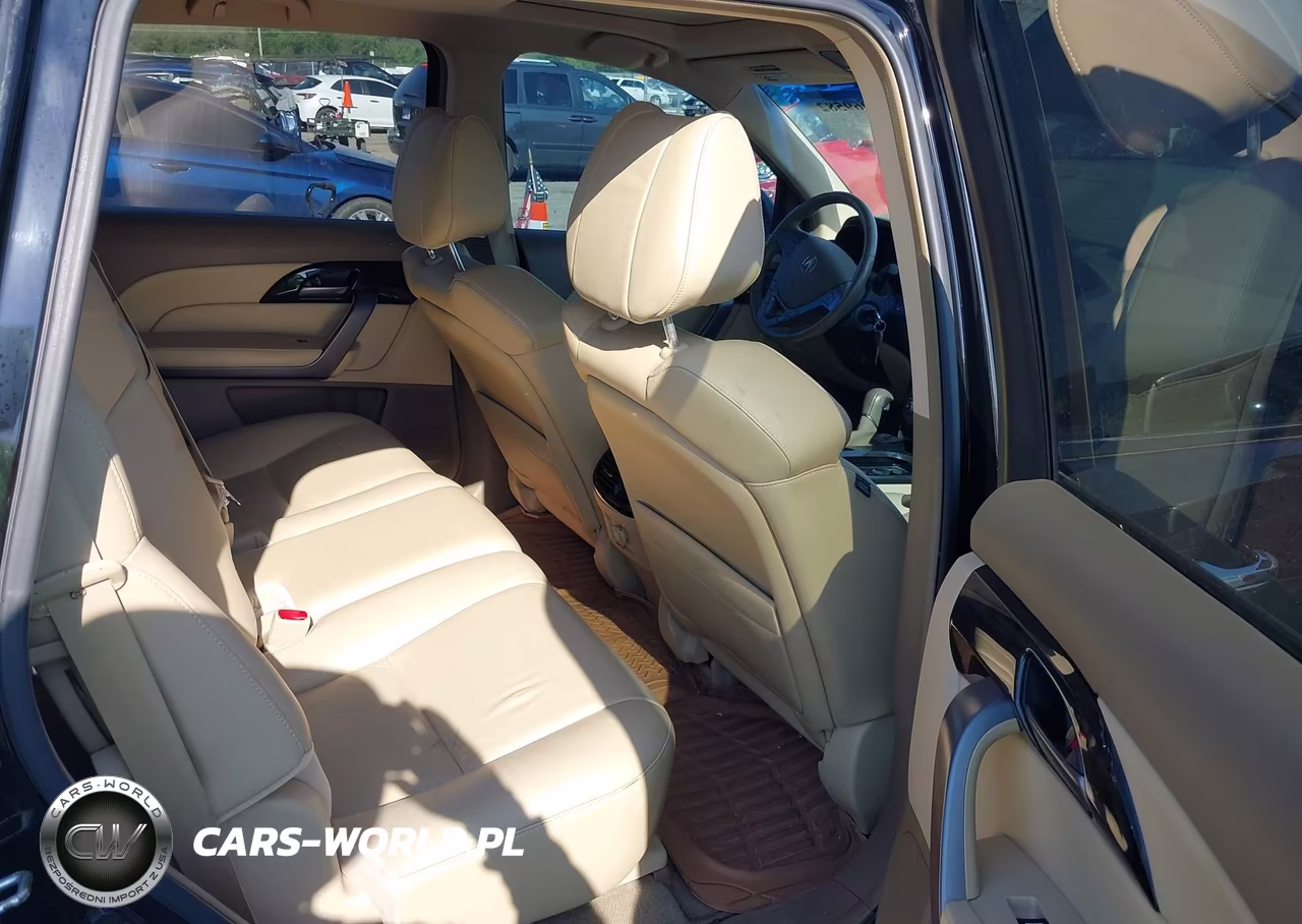 2008 Acura Mdx Technology Package VIN:2HNYD28368H512462 - 8
