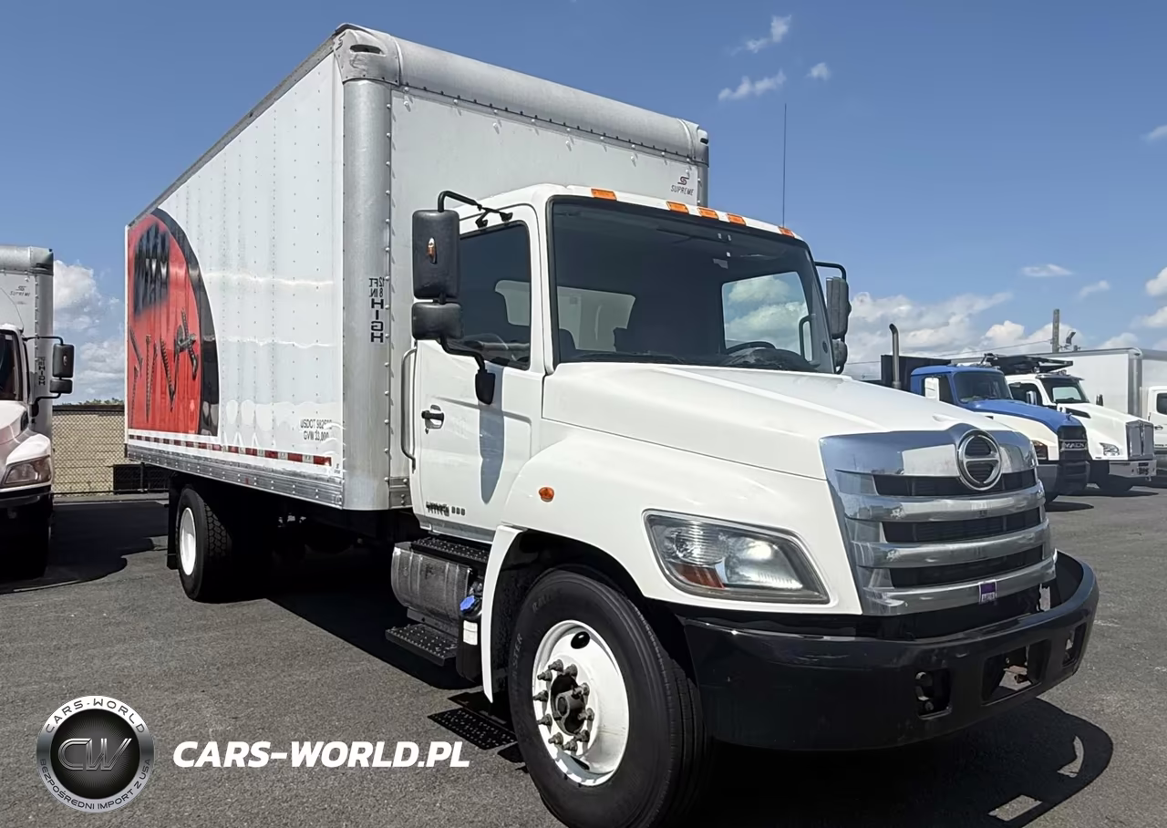 2019 Hino 338 Box Truck – zdjęcie 1 z 15