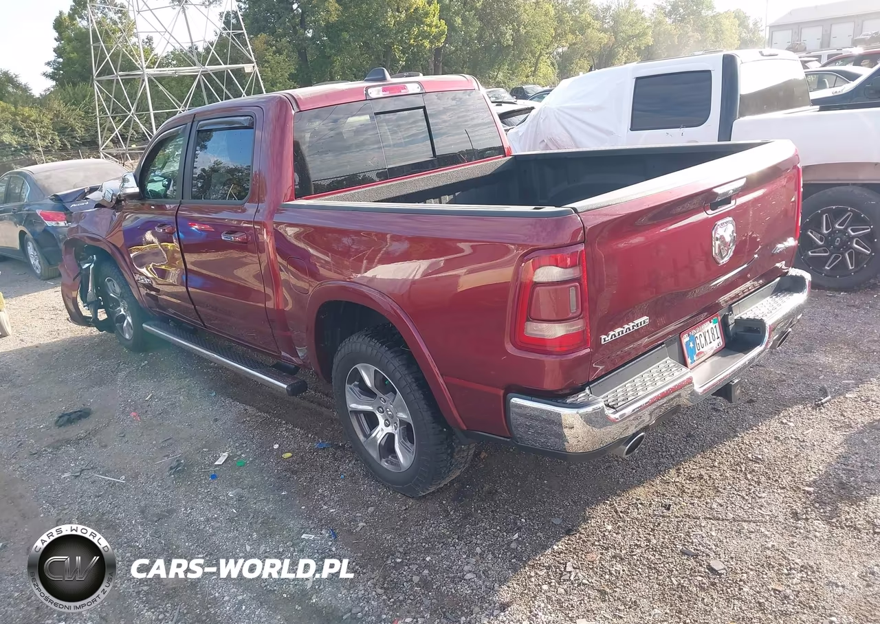 2019 Ram 1500 Laramie 4X4 5'7 Box VIN:1C6SRFJT9KN787540 - 3