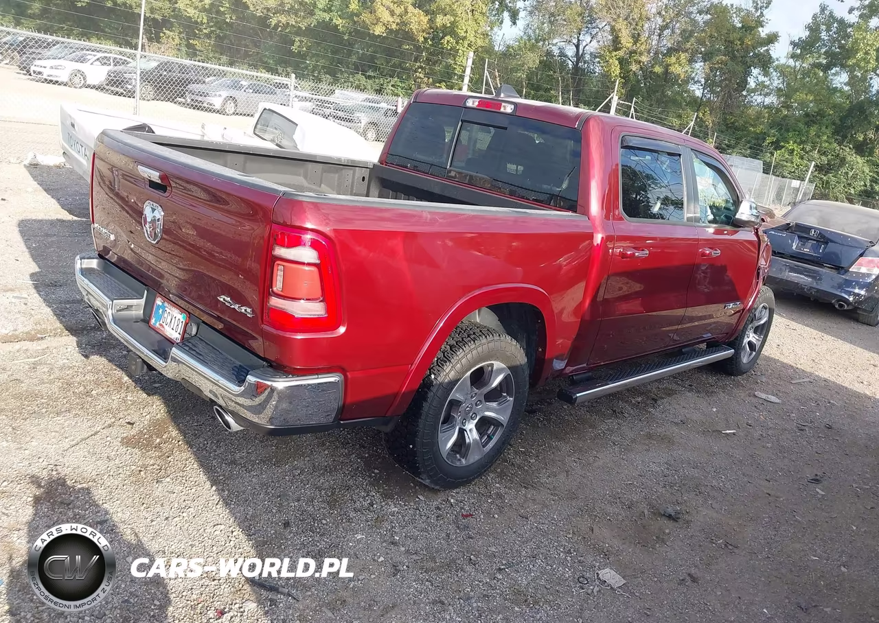 2019 Ram 1500 Laramie 4X4 5'7 Box VIN:1C6SRFJT9KN787540 - 4
