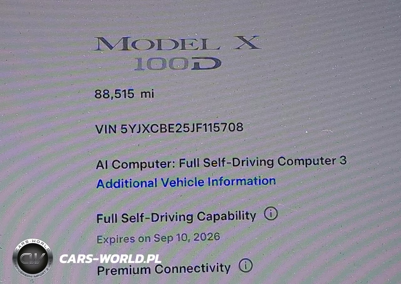 2018 Tesla Model X 100D-75D-P100D VIN:5YJXCBE25JF115708 - 14