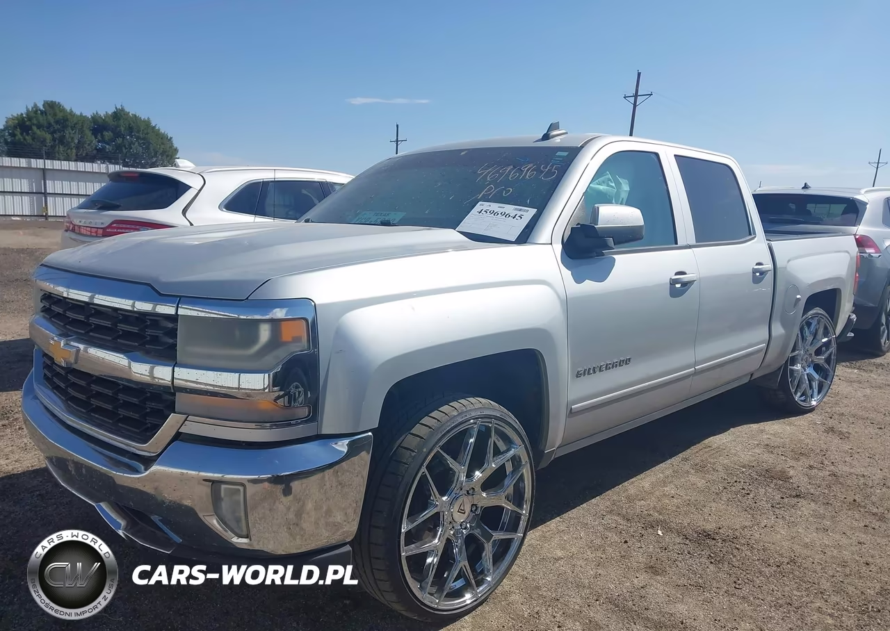 2016 Chevrolet Silverado 1500 Lt VIN:3GCPCREC9GG108345 - 2