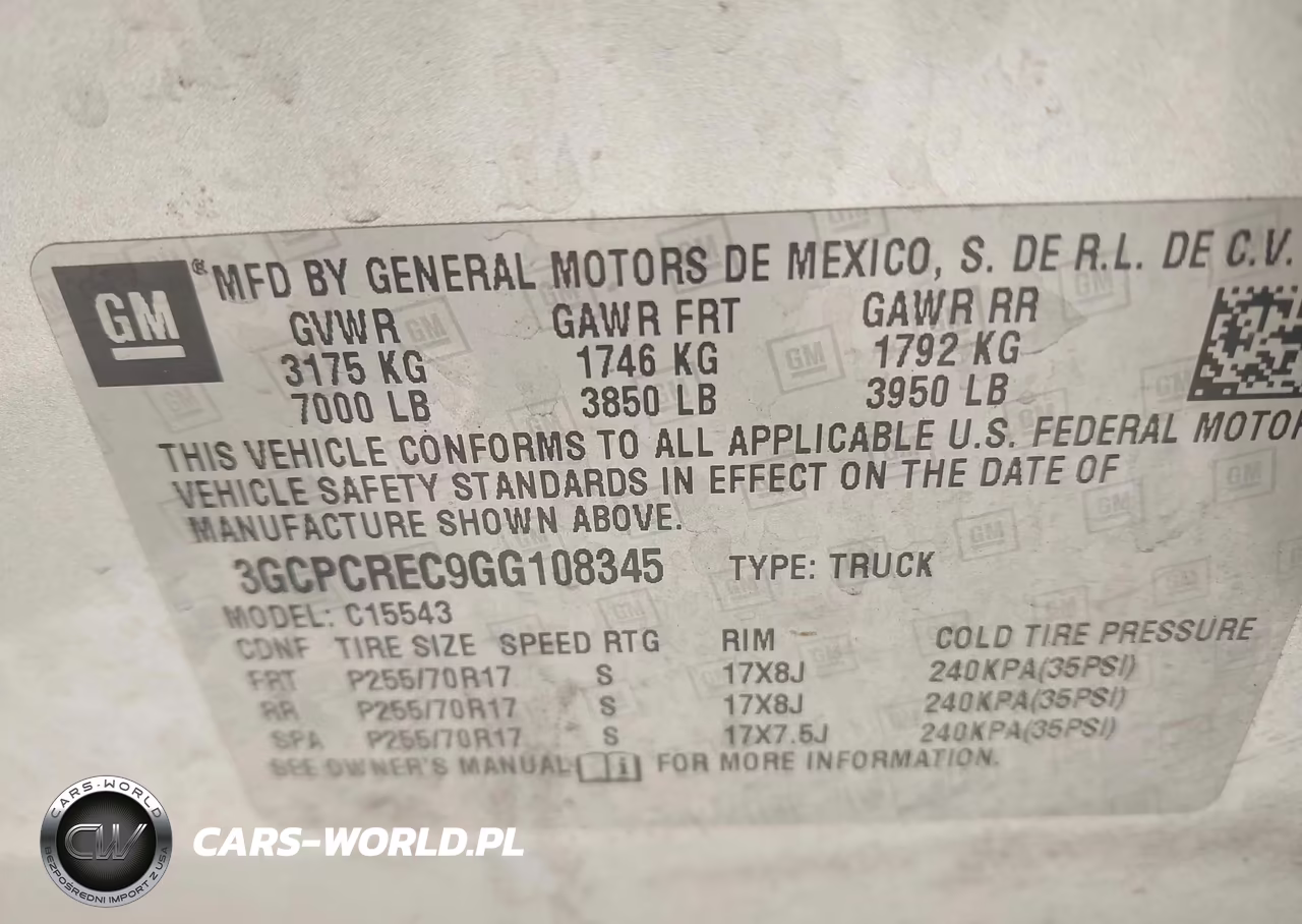 2016 Chevrolet Silverado 1500 Lt VIN:3GCPCREC9GG108345 - 9
