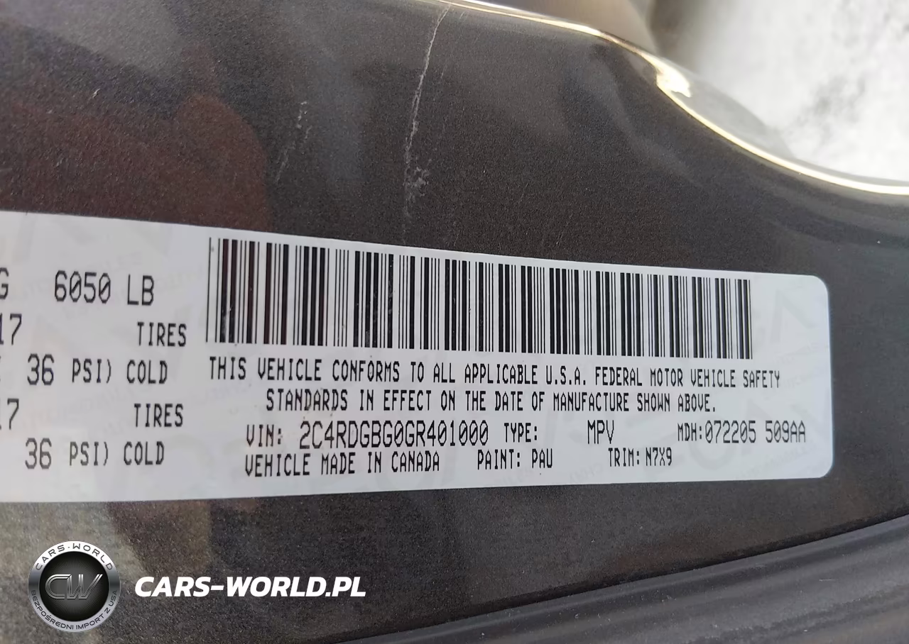 2016 Dodge Grand Caravan Se Plus VIN:2C4RDGBG0GR401000 - 9