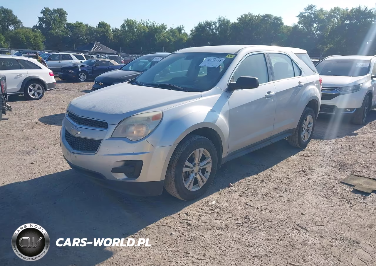 2010 Chevrolet Equinox Ls VIN:2CNALBEW0A6289843 - 2