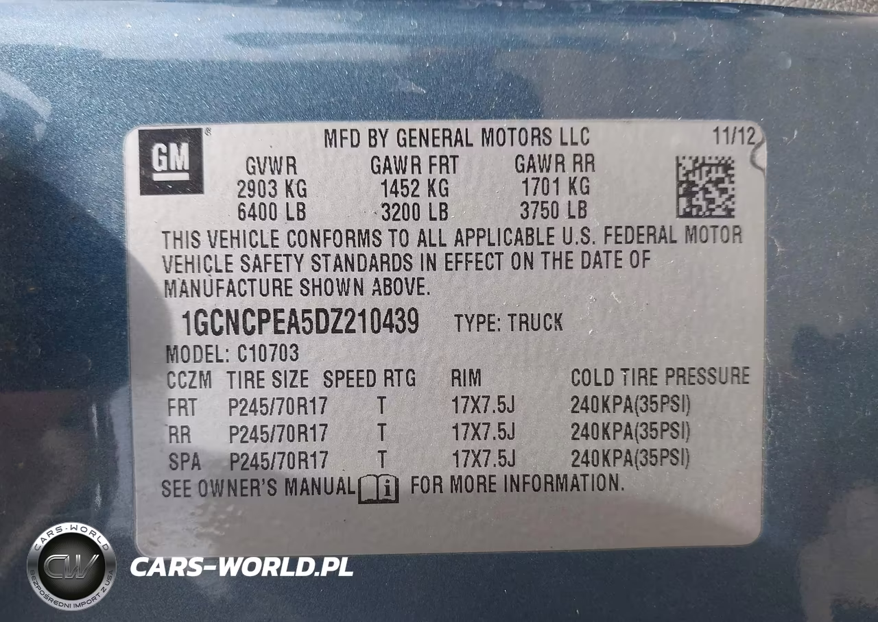 2013 Chevrolet Silverado 1500 Work Truck VIN:1GCNCPEA5DZ210439 - 9