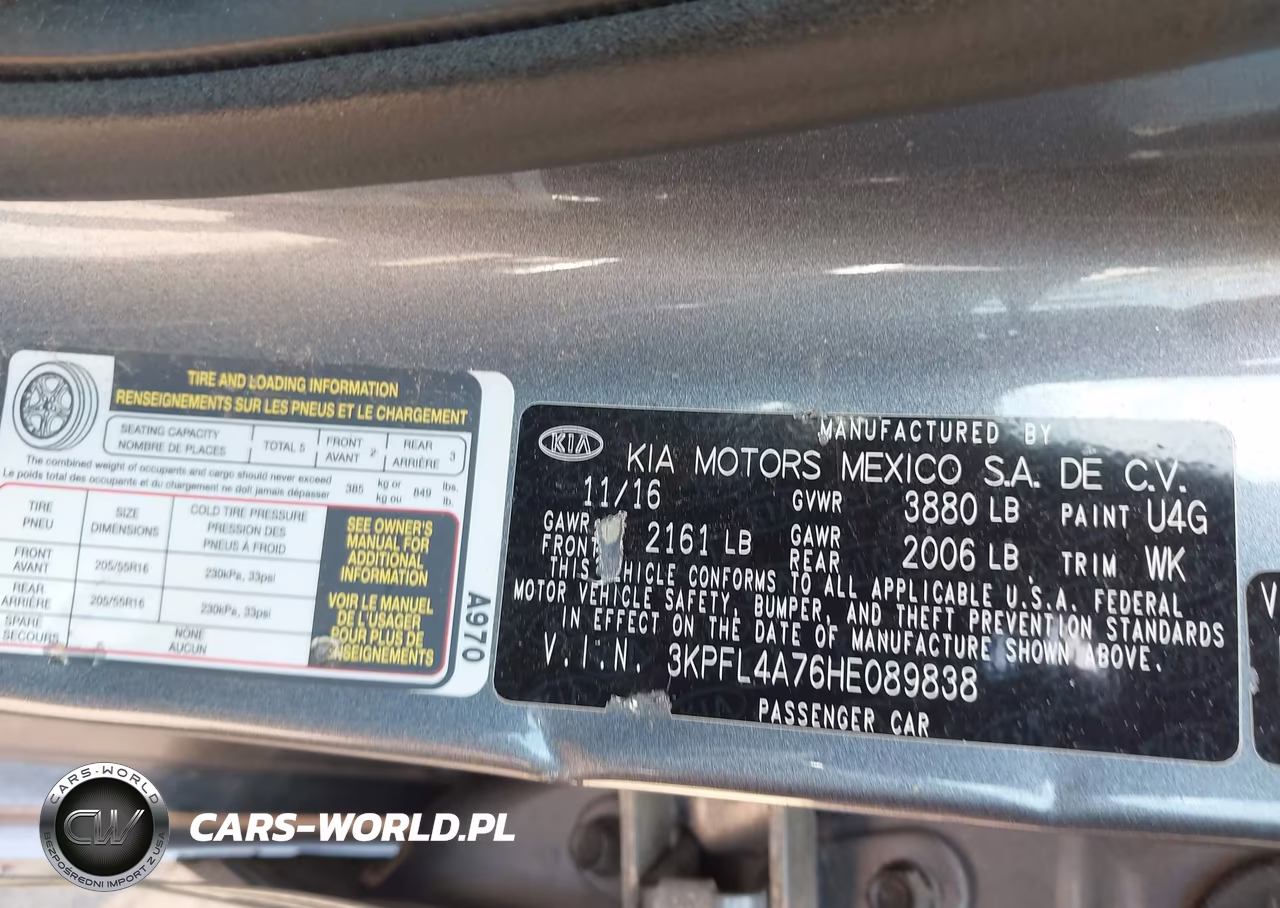 2017 Kia Forte S VIN:3KPFL4A76HE089838 - 9
