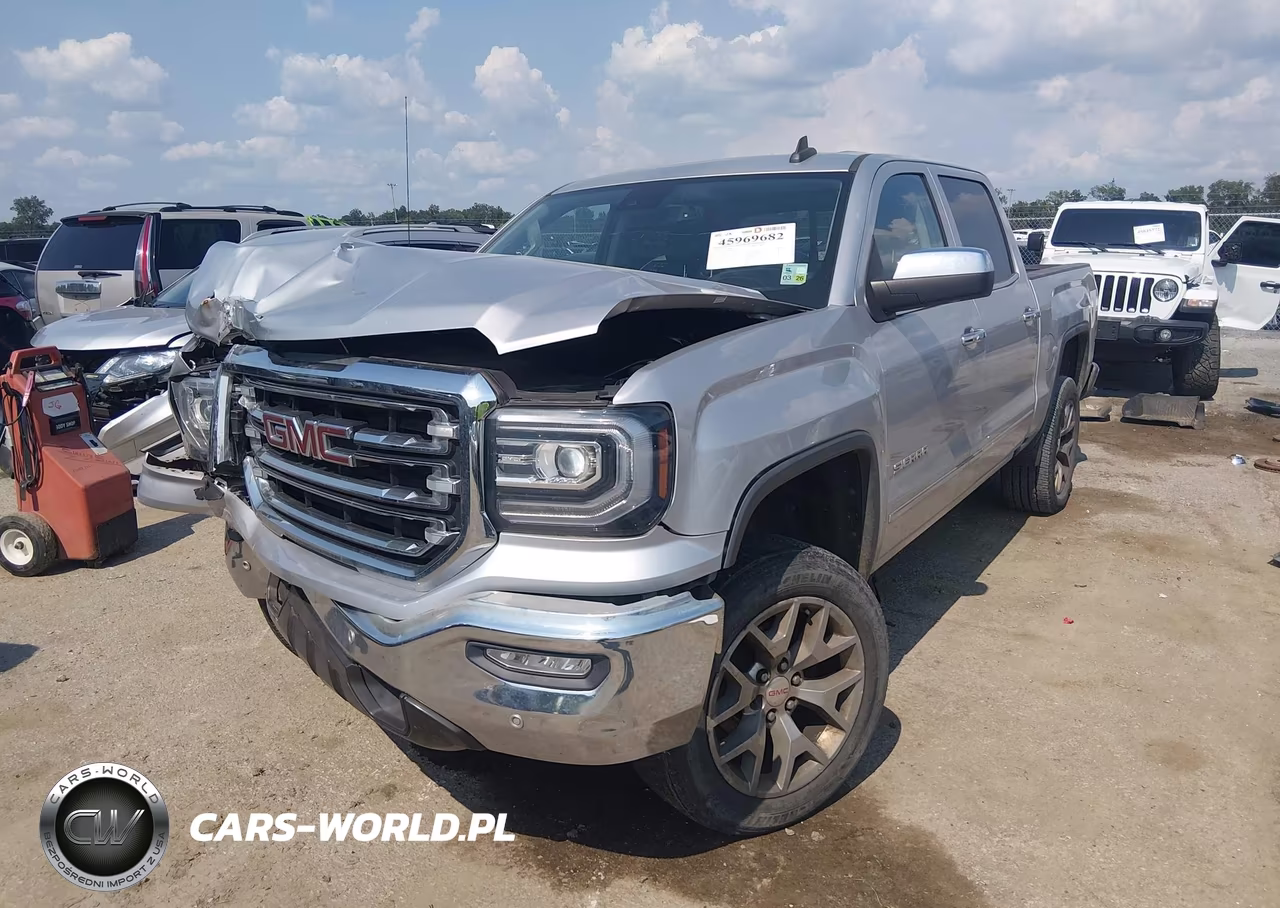 2018 GMC Sierra 1500 Slt VIN:3GTP1NEC7JG634396 - 2
