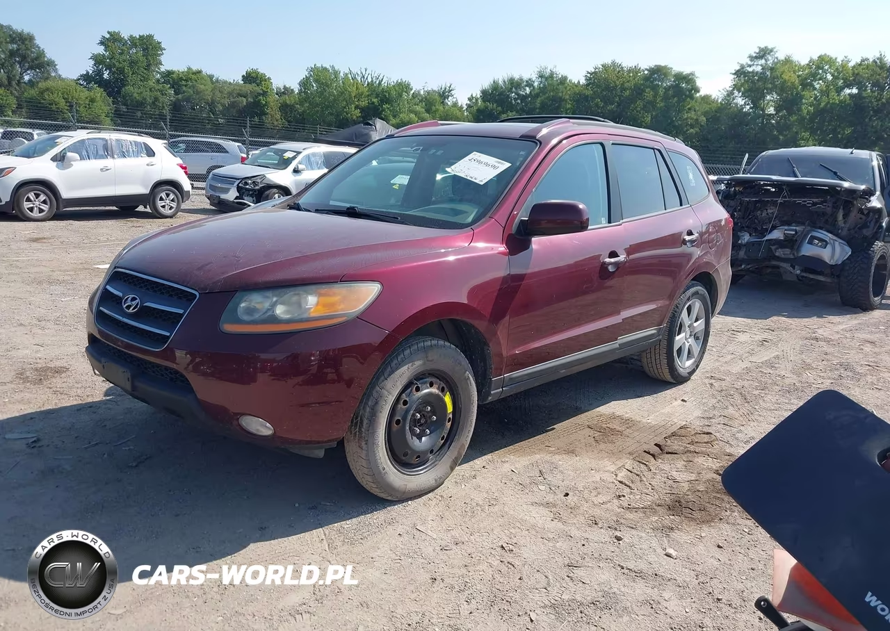 2009 Hyundai Santa Fe Limited VIN:5NMSH13E39H287894 - 2