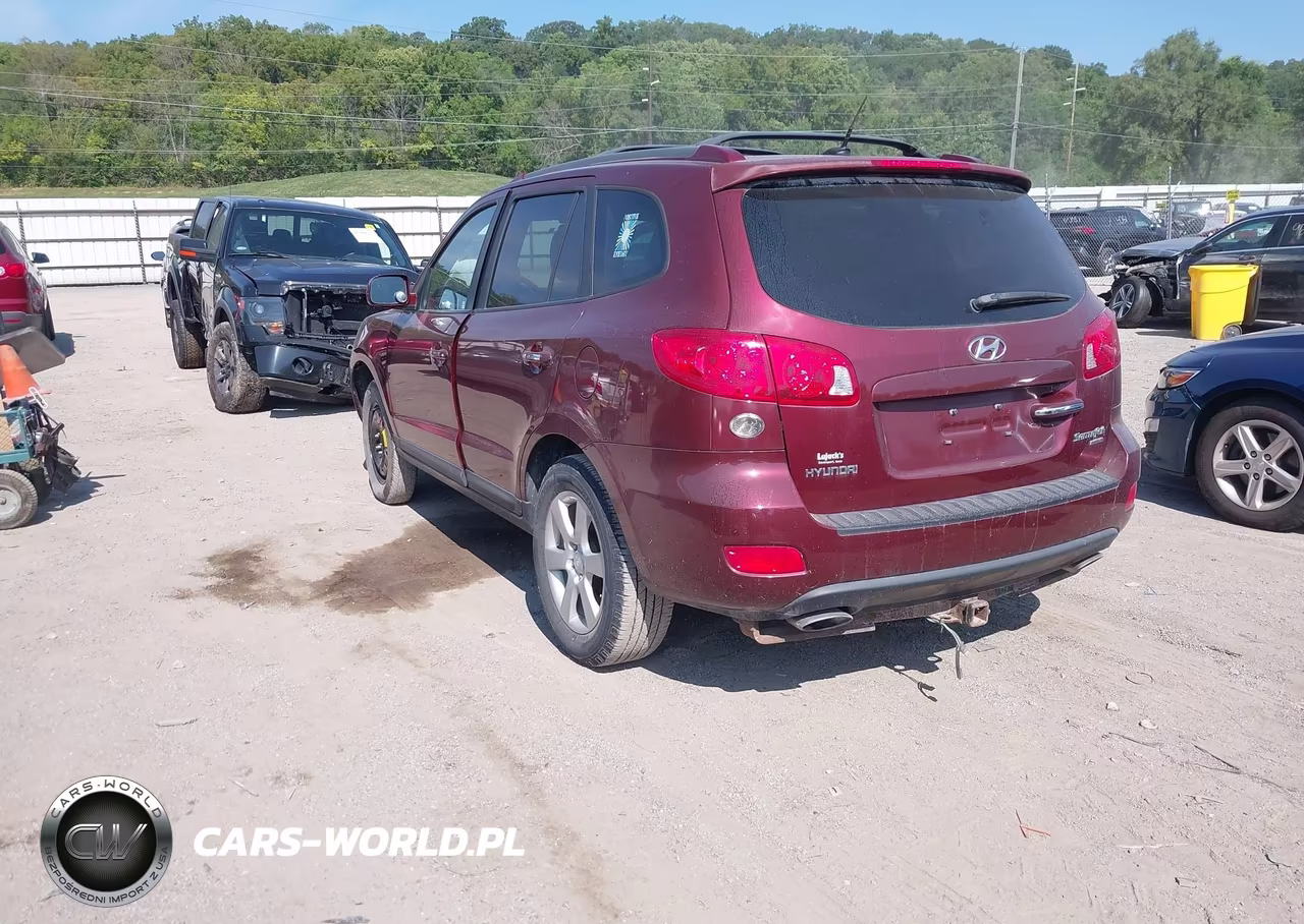 2009 Hyundai Santa Fe Limited VIN:5NMSH13E39H287894 - 3