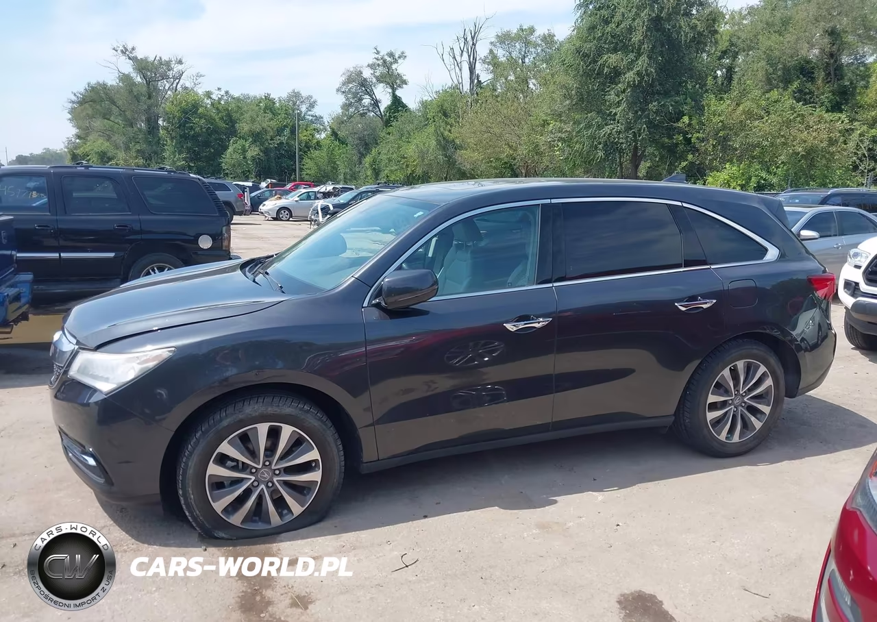 2016 Acura Mdx Technology Acurawatch Plus Packages-Technology Package VIN:5FRYD4H44GB001541 - 14