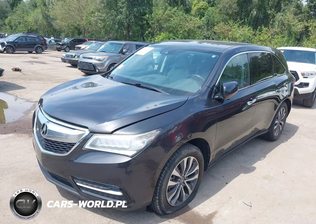 2016 Acura Mdx Technology Acurawatch Plus Packages-Technology Package VIN:5FRYD4H44GB001541 - 2