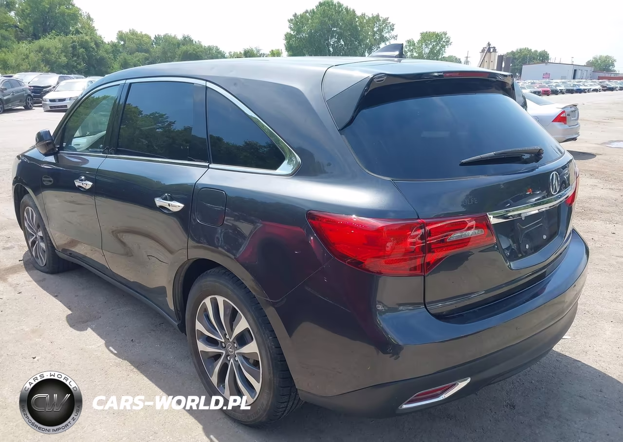 2016 Acura Mdx Technology Acurawatch Plus Packages-Technology Package VIN:5FRYD4H44GB001541 - 3