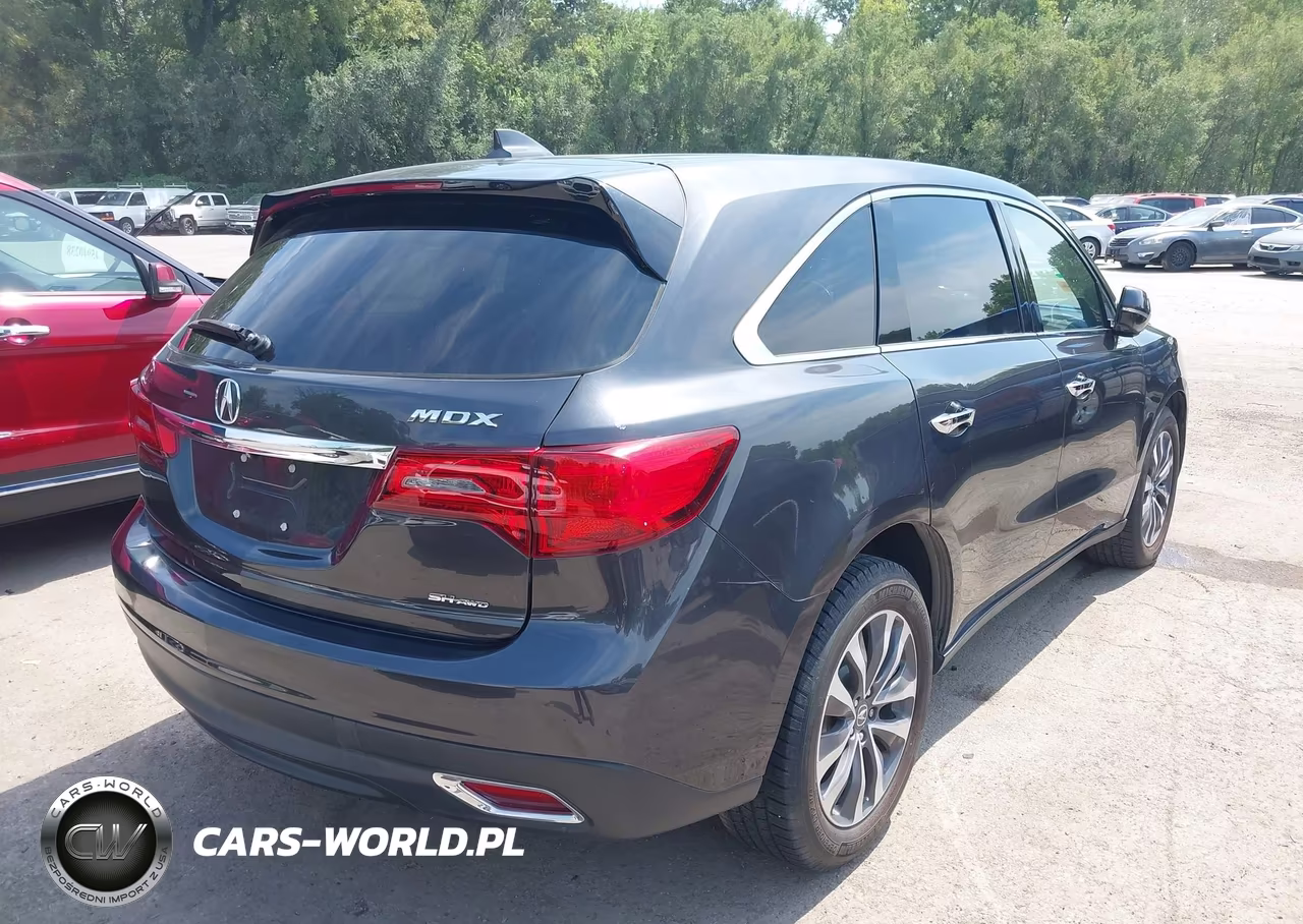 2016 Acura Mdx Technology Acurawatch Plus Packages-Technology Package VIN:5FRYD4H44GB001541 - 4