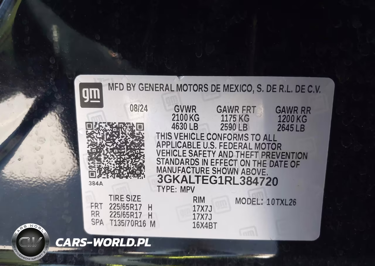 2024 GMC Terrain Awd Sle VIN:3GKALTEG1RL384720 - 9