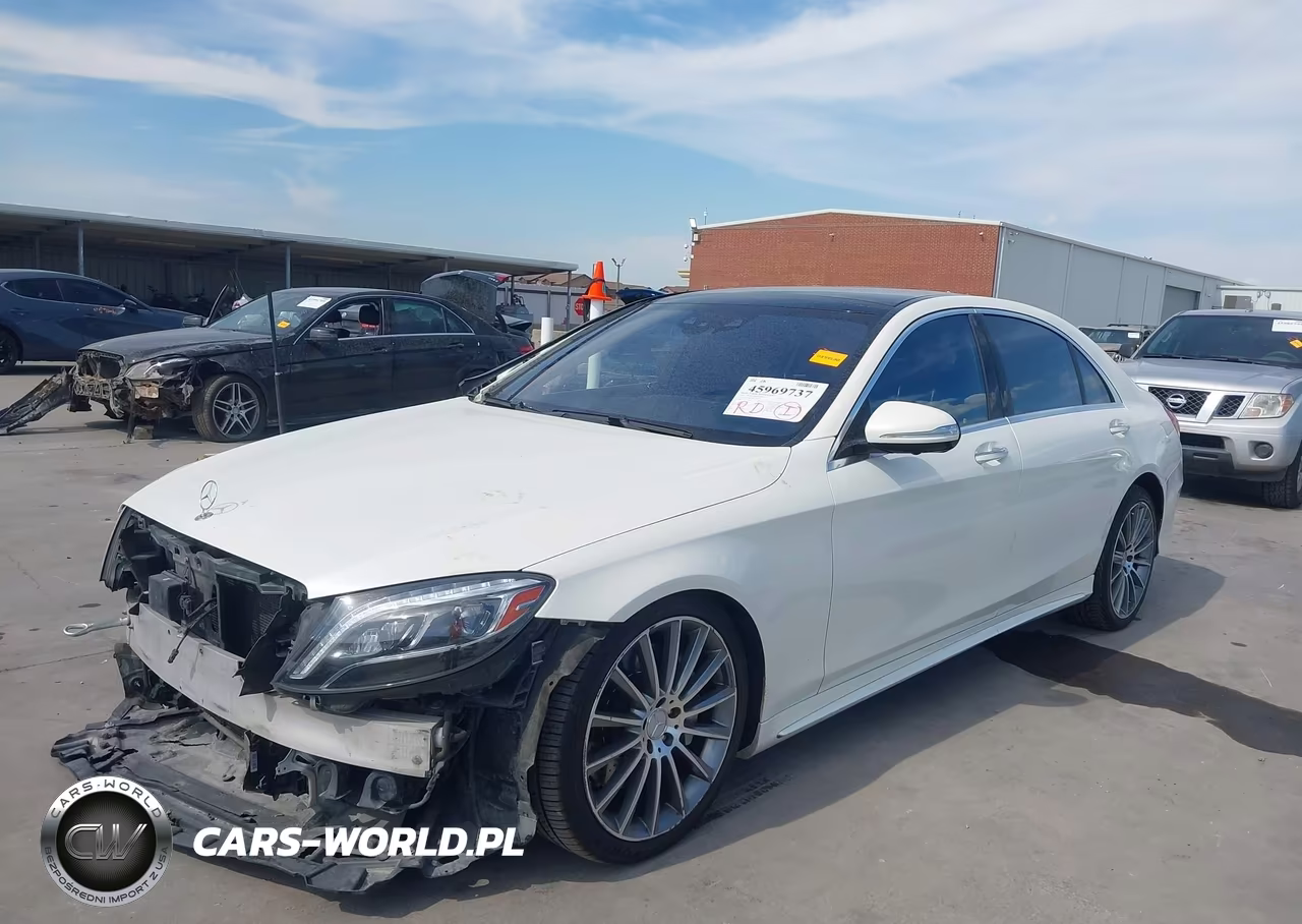 2015 Mercedes-Benz S 550 VIN:WDDUG8CB9FA163179 - 2