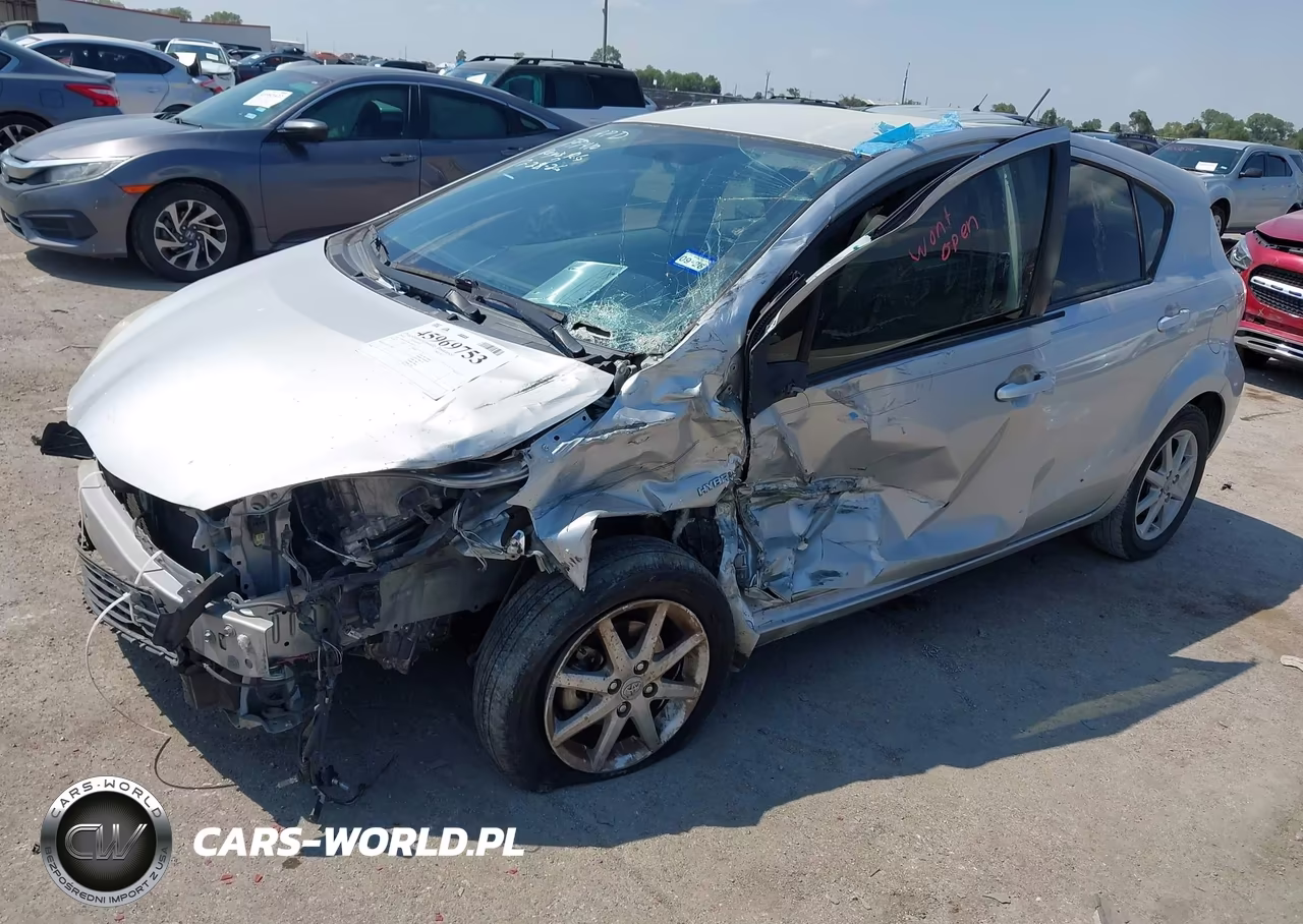 2012 Toyota Prius C Four VIN:JTDKDTB39C1510223 - 2