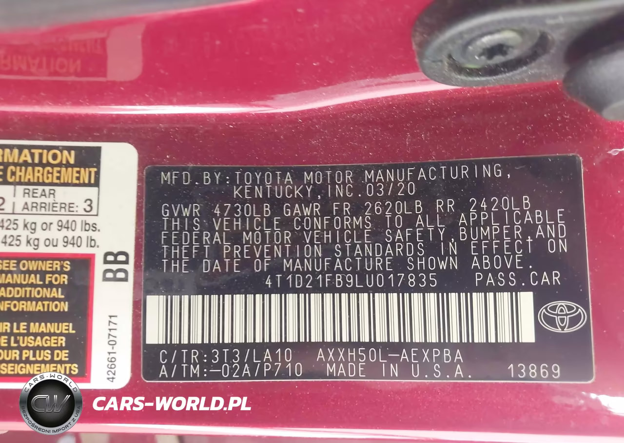 2020 Toyota Avalon Limited VIN:4T1D21FB9LU017835 - 9