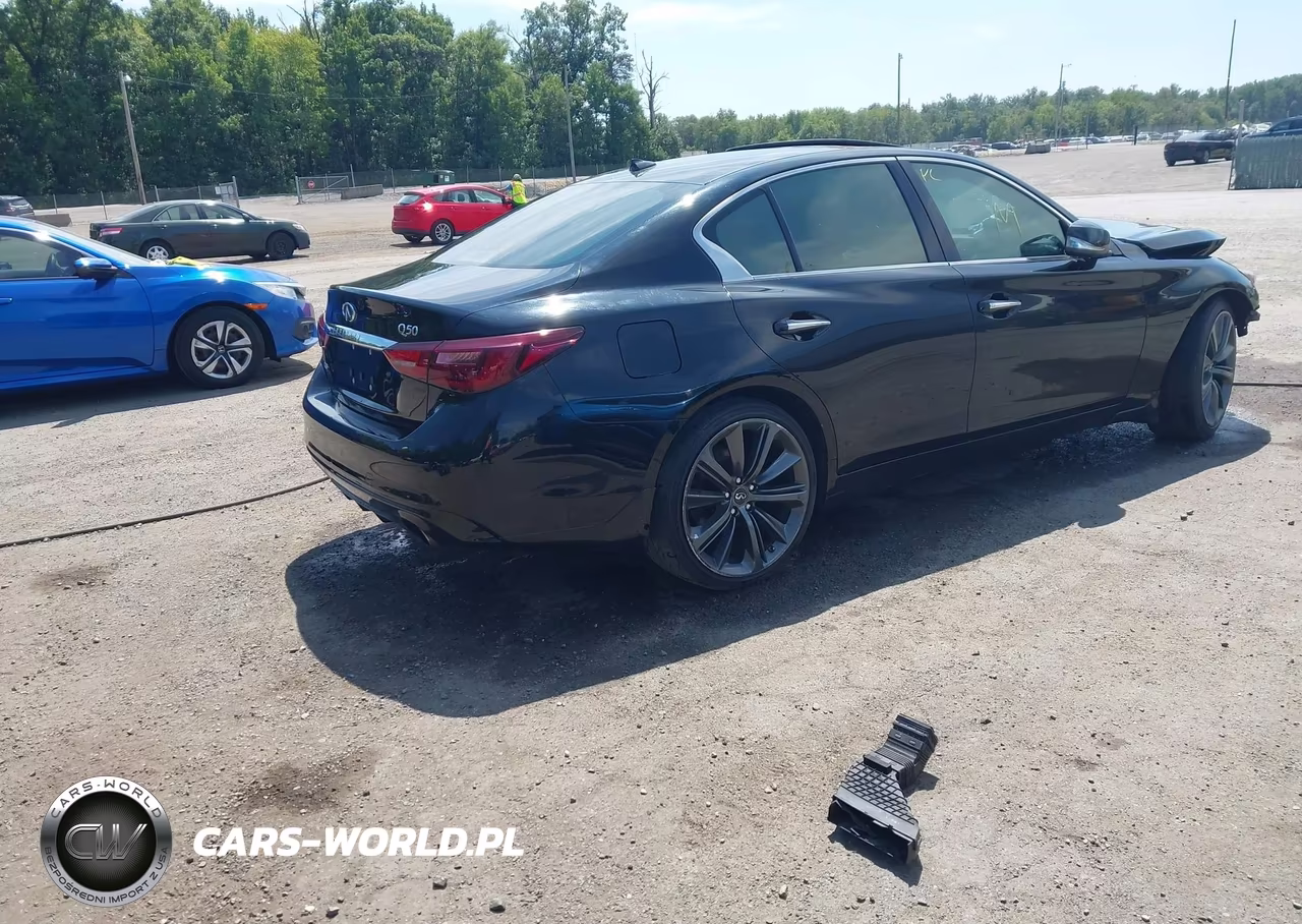 2018 Infiniti Q50 3.0T Luxe VIN:JN1EV7AR2JM432146 - 4