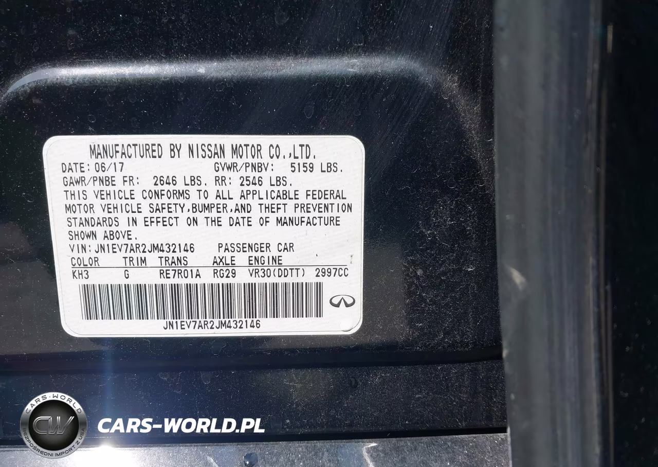 2018 Infiniti Q50 3.0T Luxe VIN:JN1EV7AR2JM432146 - 9