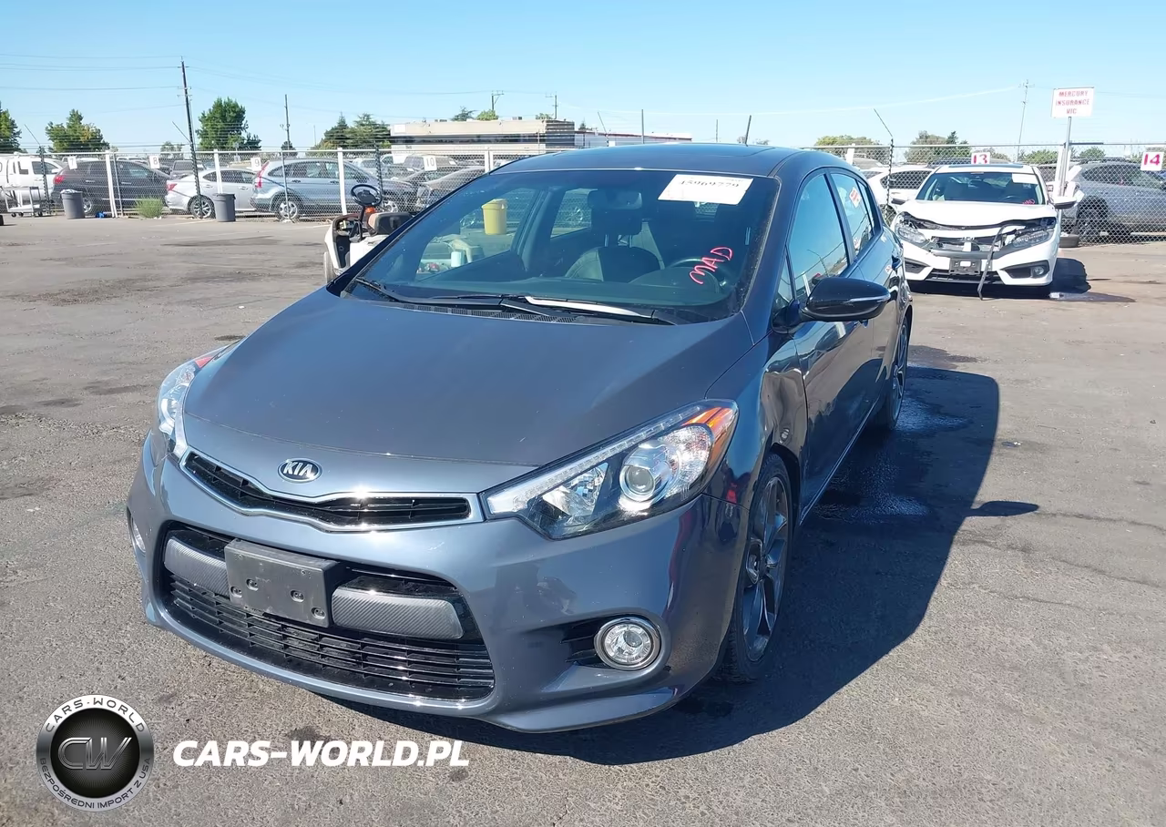 2015 Kia Forte Sx VIN:KNAFZ5A39F5292598 - 2