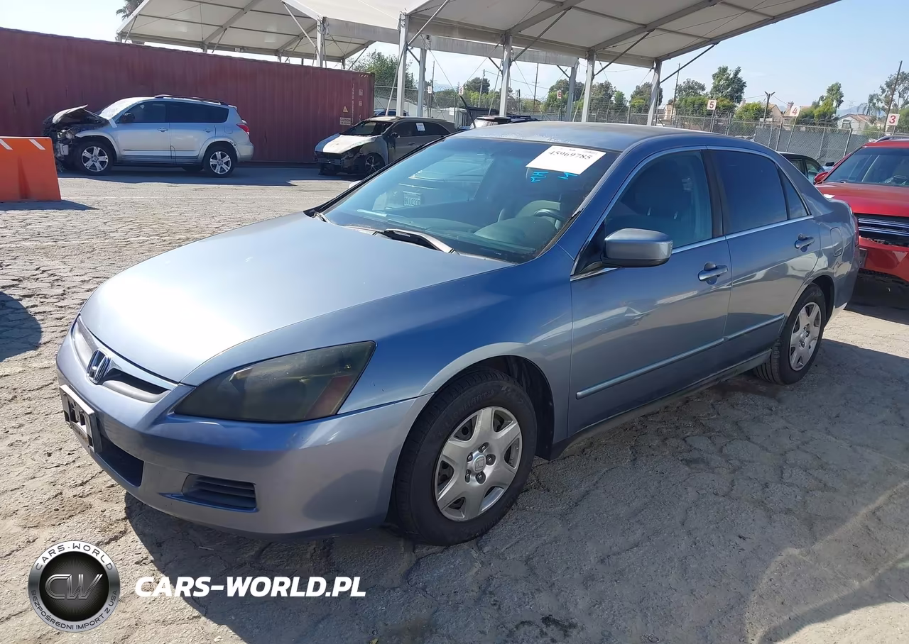2007 Honda Accord 2.4 Lx VIN:1HGCM56457A001675 - 2