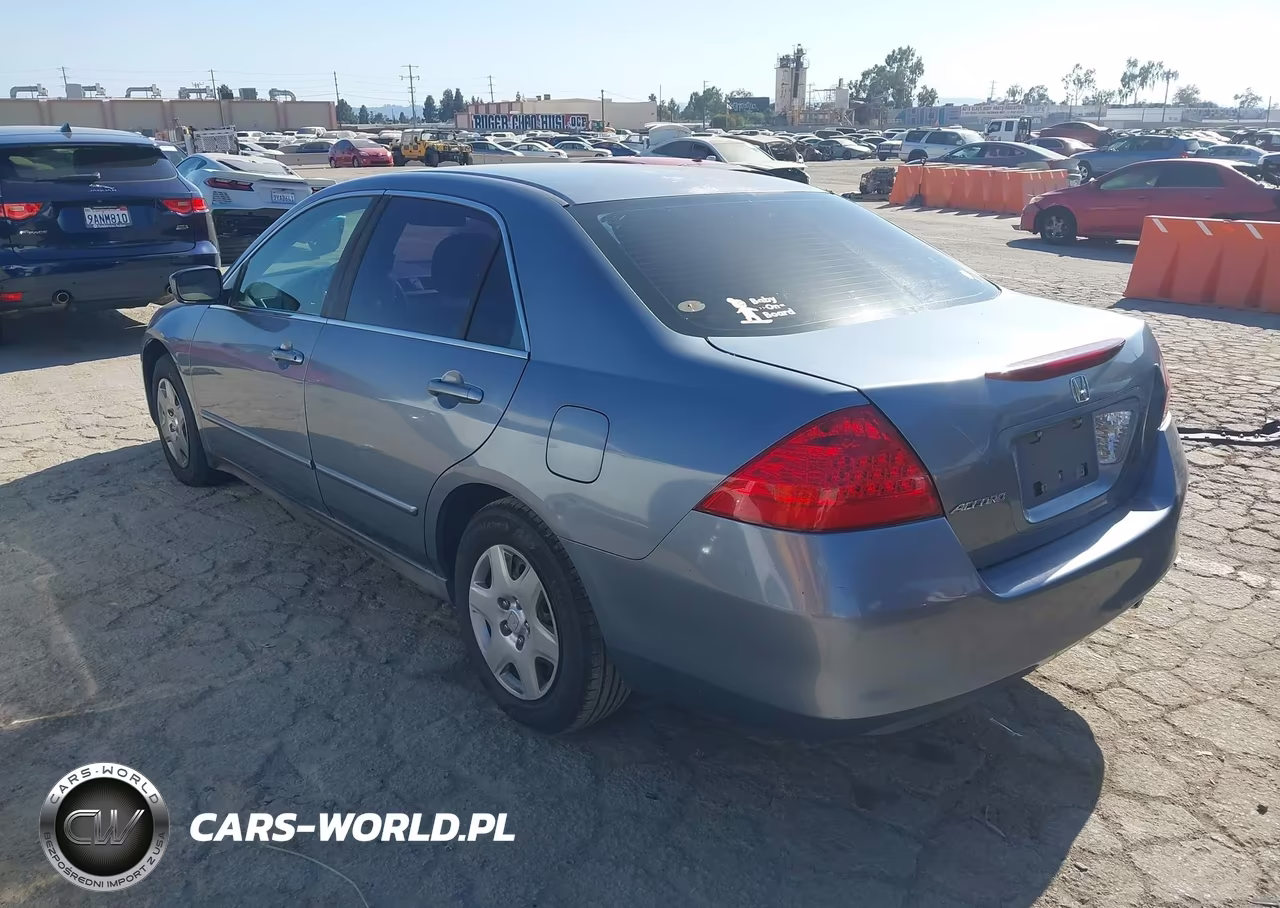 2007 Honda Accord 2.4 Lx VIN:1HGCM56457A001675 - 3