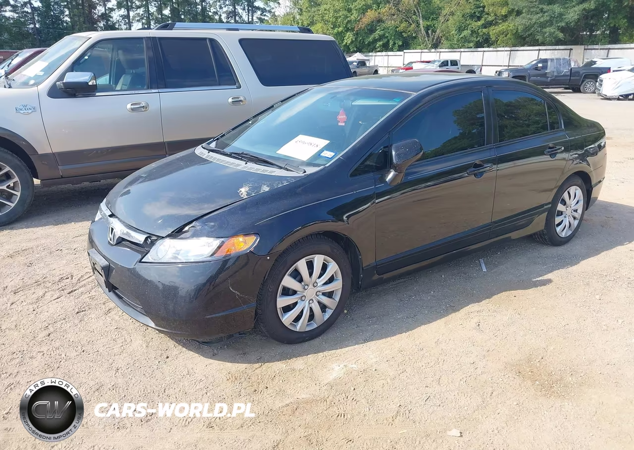 2008 Honda Civic Lx VIN:2HGFA16598H344659 - 2