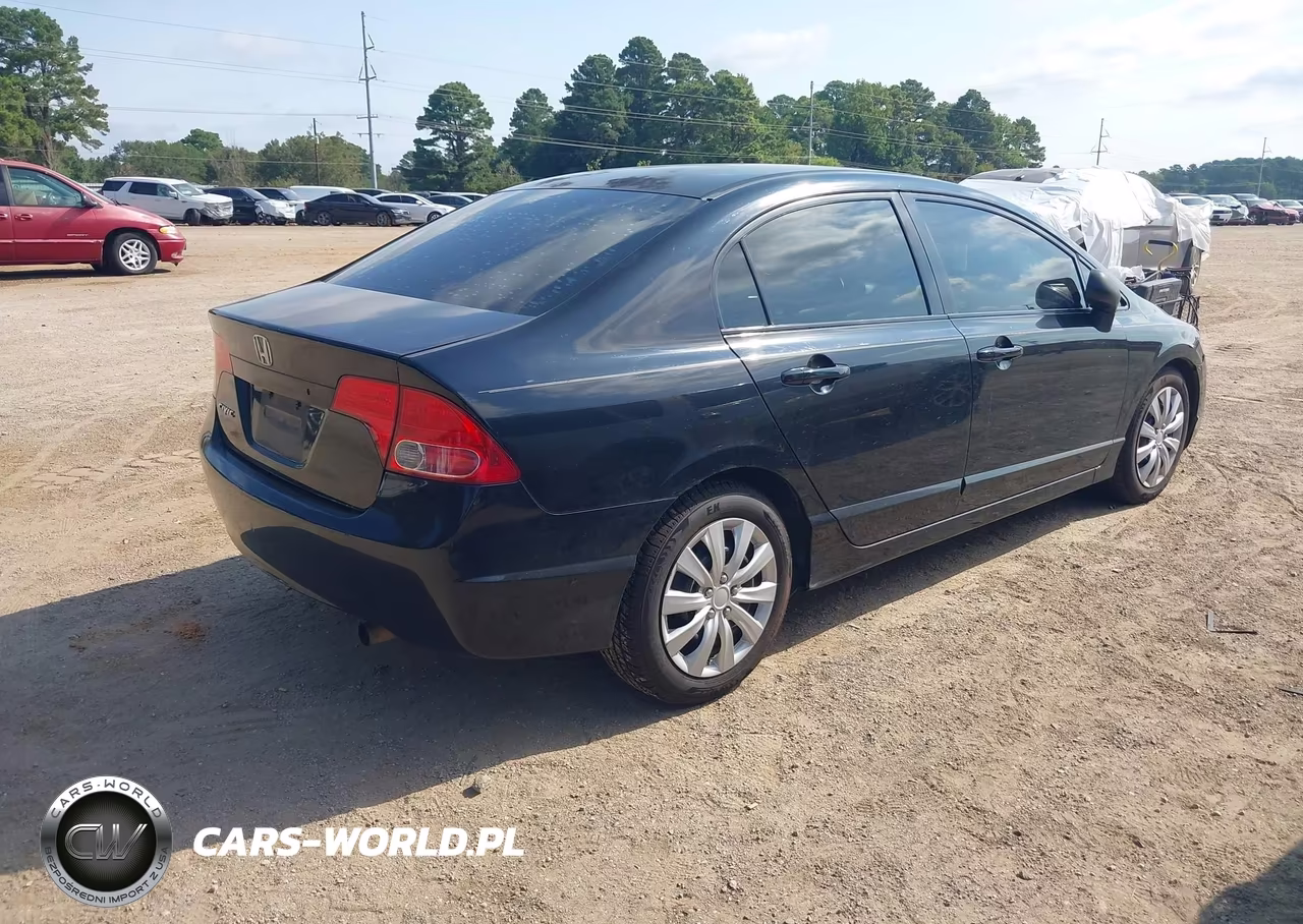2008 Honda Civic Lx VIN:2HGFA16598H344659 - 4