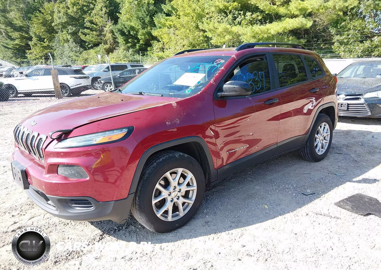 2016 Jeep Cherokee Sport VIN:1C4PJMAB1GW204381 - 2