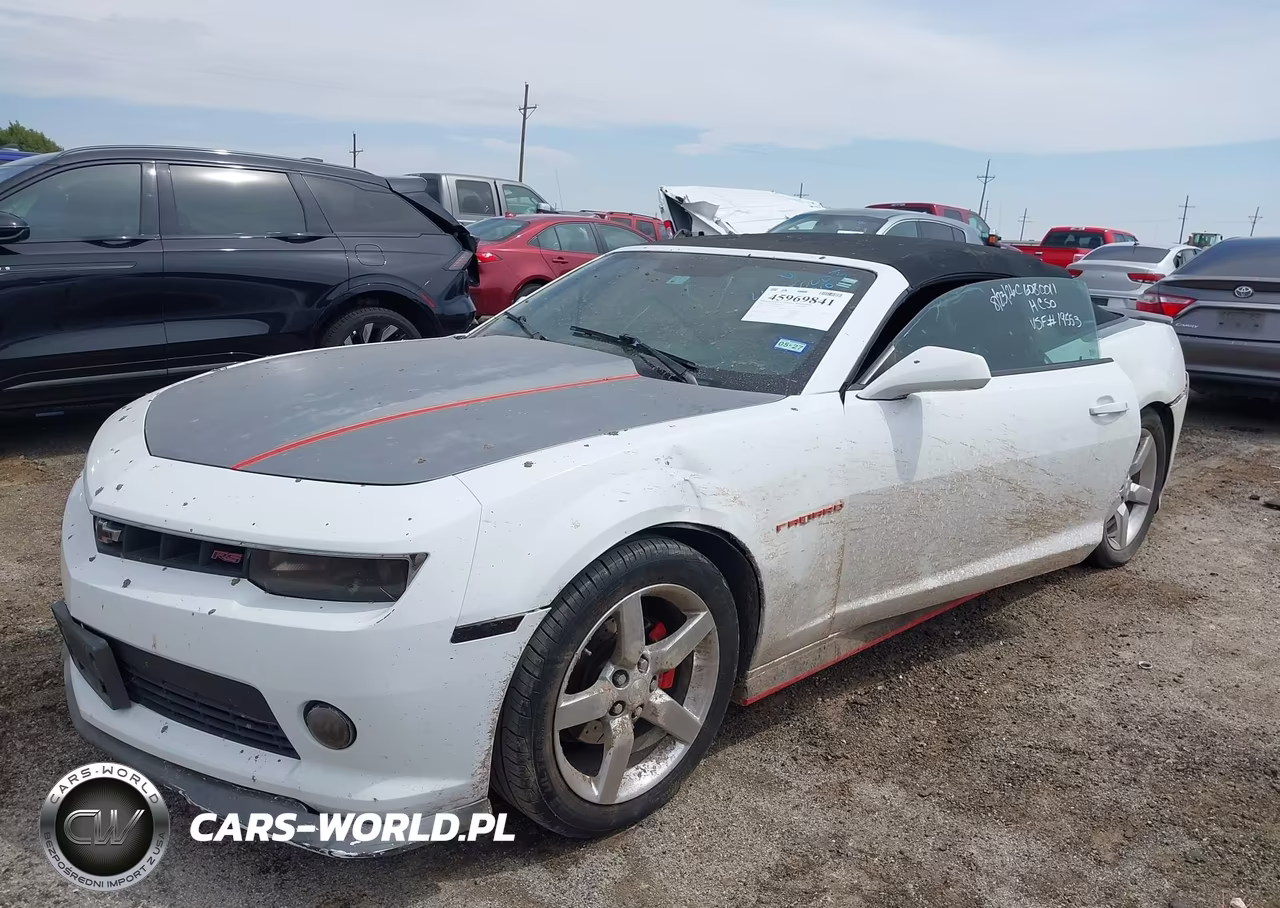 2014 Chevrolet Camaro 2Lt VIN:2G1FC3D30E9259679 - 2