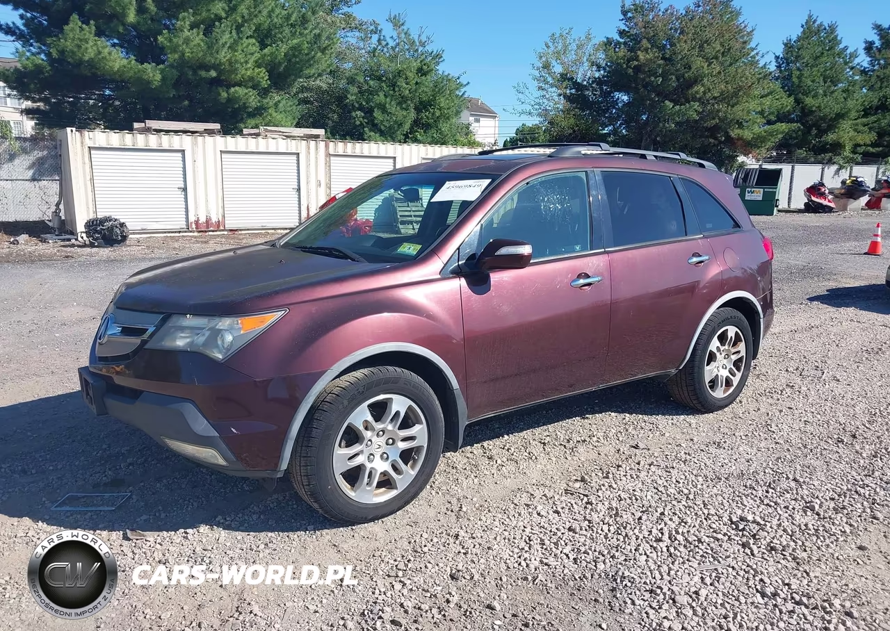 2008 Acura Mdx Technology Package VIN:2HNYD28608H550005 - 2