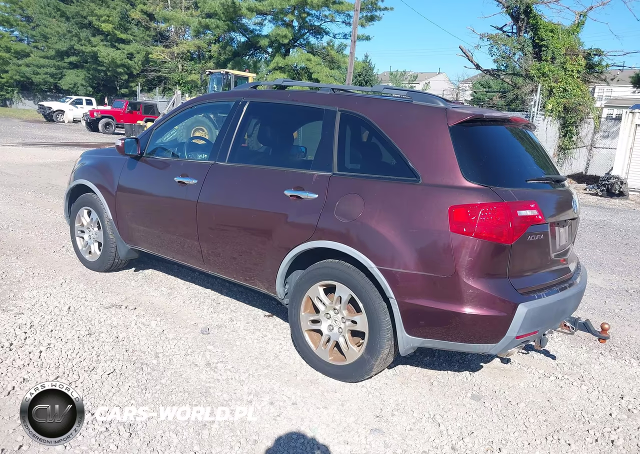 2008 Acura Mdx Technology Package VIN:2HNYD28608H550005 - 3