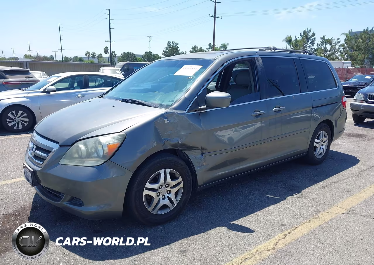 2007 Honda Odyssey Ex-L VIN:5FNRL38797B401687 - 2