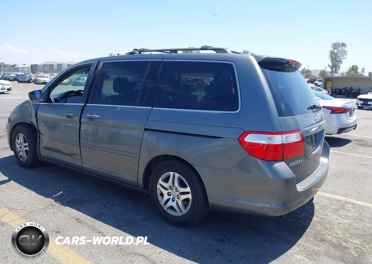 2007 Honda Odyssey Ex-L VIN:5FNRL38797B401687 - 3