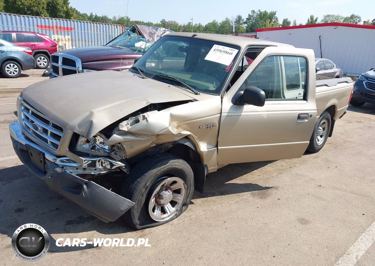 2001 Ford Ranger Edge-Xl-Xlt VIN:1FTYR14U81PA22588 - 2