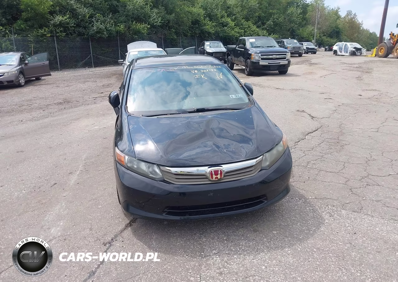 2012 Honda Civic Lx VIN:19XFB2F5XCE327133 - 6